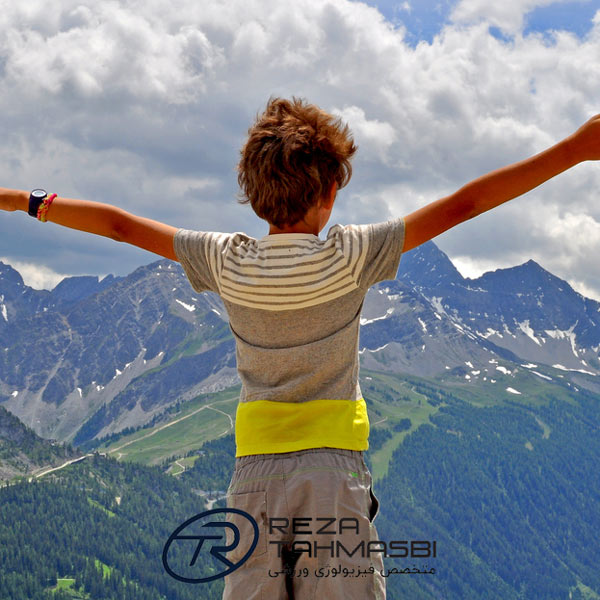 کودکان در کوهستان